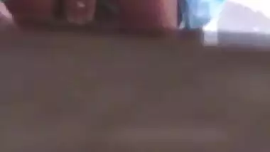 Aunty showing off her Big tits and Clit..