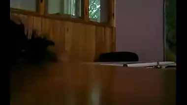 Hindi sexy film of a pervert boss with the sexy secretary