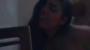 Sexy actress enjoying nude sex