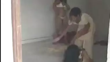 Two Indian Girls Fucked by Their Madam
