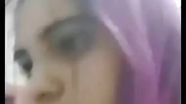 Beautiful Cute Girl Showing