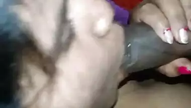 Desi Wife Sucking Hubby Dick In Nude Till Cumming