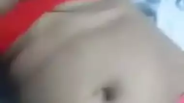 Watching porn makes the man horny and he begins to touch Desi wife