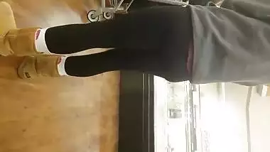 Upside down bubble oc candid booty market find...