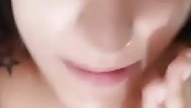 Cute girl showing her Pink Pussy,Ass holeand brown Tits (HD)