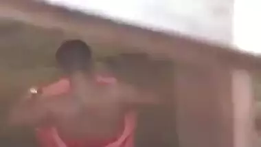 Boy spies on Desi slut taking a shower and showing off her XXX body
