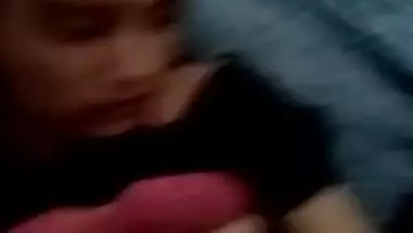 Today Exclusive- Desi Girl boob Pressing and hard Fucked By