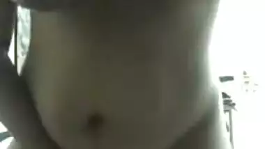 Indian milf shows off her big boobs