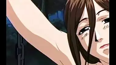 Busty Tied Up Anime Babe