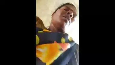 Telugu local rendy having an outdoor sex