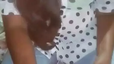 Desi aunty smocking in the room