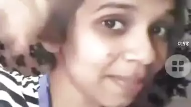 Today Exclusive- Cute Lankan Girl Showing Her Boobs And Pussy Part2