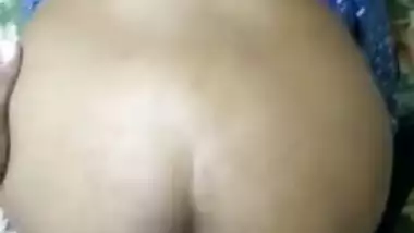 Tamil hubby fucks wife in doggy & cums on