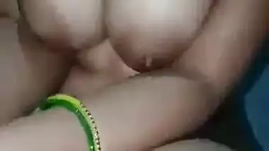 Big boobs Sexy Married Bhabi Riding On Husband