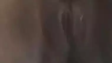 Mature Desi Aunty Fingers Shaved Pussy To Orgasm