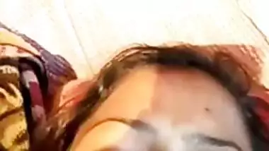 Cute Desi village girl shows her big boobs
