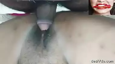 Mallu housewife Rani trimmed pussy rubbed hard with hard penis