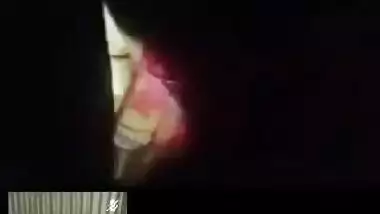 Today Exclusive- Cute Desi Girl Showing Her Boobs And Pussy