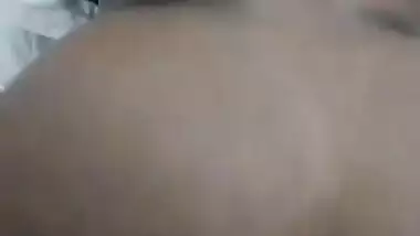 Big ass Tamil slut fucked in doggy position