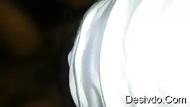 Desi aunty enjoying front ride on hubby
