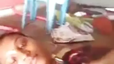 Desi aunty mood boob press