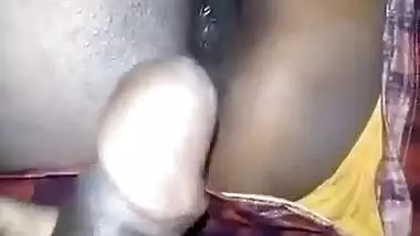 Sleeping desi wife pussy recording by hubby and rubbing his cock