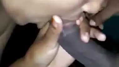 Yung Desi newly married wife gets horny boob suck n blowjob HD