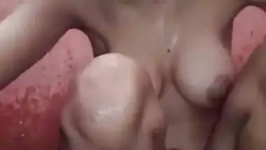 Big boobs Guwahati girl masturbating her pussy