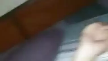 Woman from India enjoys man touching her XXX vagina and spreading it