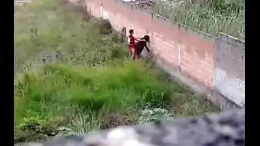 Hyderabad college couple outdoor sex caught on