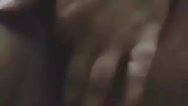 Home Alone Busty Wife Fingering Her Pussy Loudly