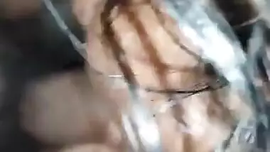 Sexy boobed Indian village lady blowjob sex