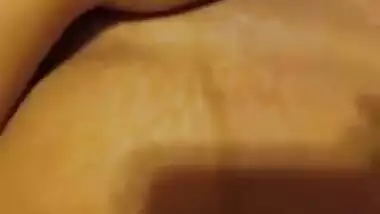 Wifey records creampie for hubby from friend