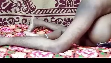 Husband Fucks Wife By Lifting Her Leg On The New Year