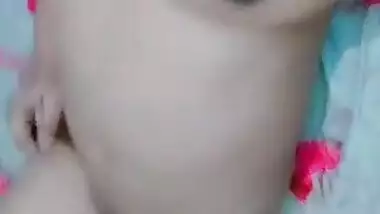 Desi sexy nude show on selfie cam