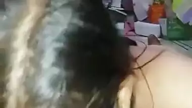 Big boobs housewife gives pleasure to her husband