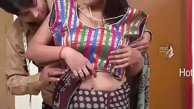 Indian bhabhi with tailor, in hindi audio