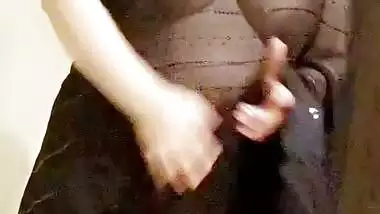 Transparent saree boobs show and naked video of busty wife