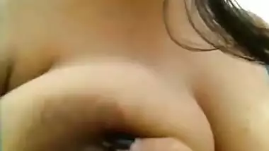 Horny Booby Girl Sucking Own Boobiallas