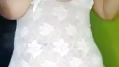 Naughty big booby bitch to turn your sex mood on