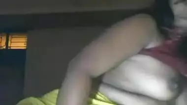 Horny Desi housewife in live video call chat