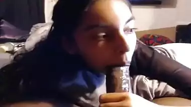 Sexy Indian Teen Sucking Long Penis Of Friend’s Father