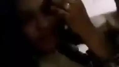 Young XXX girl shows off boobs grabbed by Desi partner on camera