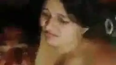 Busty Desi aunty nude with her husband’s friend