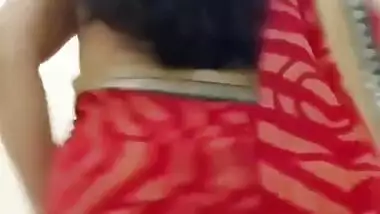 Desi village bhabi with saree