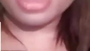 Cute girl fingering hard