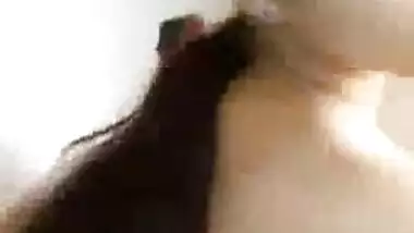Sexy Punjabi Wife Standing Topless