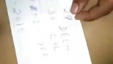 Delhi couple celebrating new year by standfucking wishing