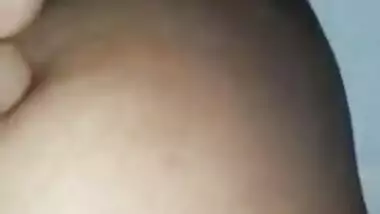 Rubbing a dick on my clit