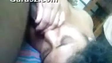 Chubby desi aunt full nude on bed and sucking desi guy thick cock